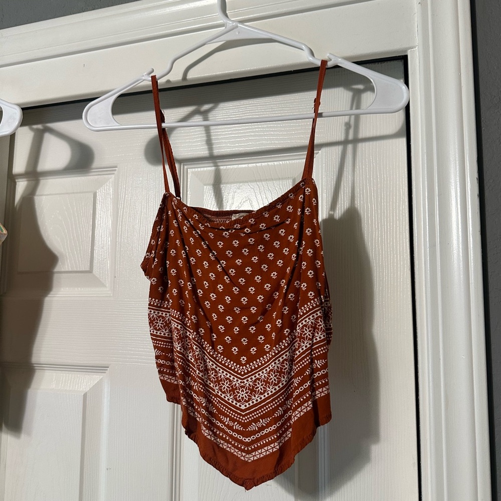 Garage Rust Patterned Tank Top